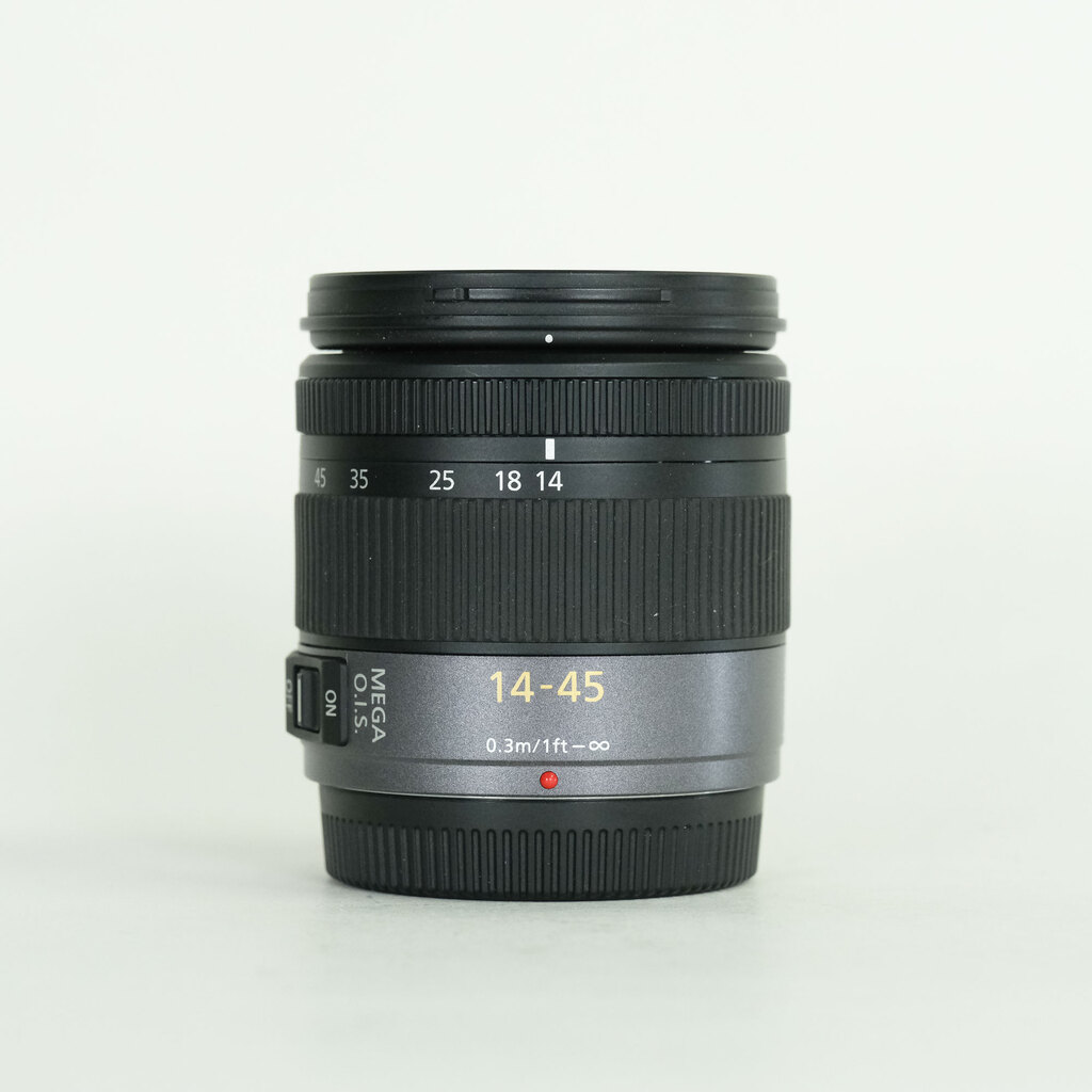 LUMIX G VARIO 14-45mm/F3.5-5.6 ASPH./MEGA O.I.S. H-FS014045 中古