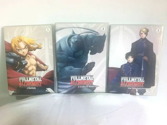 Dvd Fullmetal Alchemist box 1 Original focus - CDs, DVDs etc