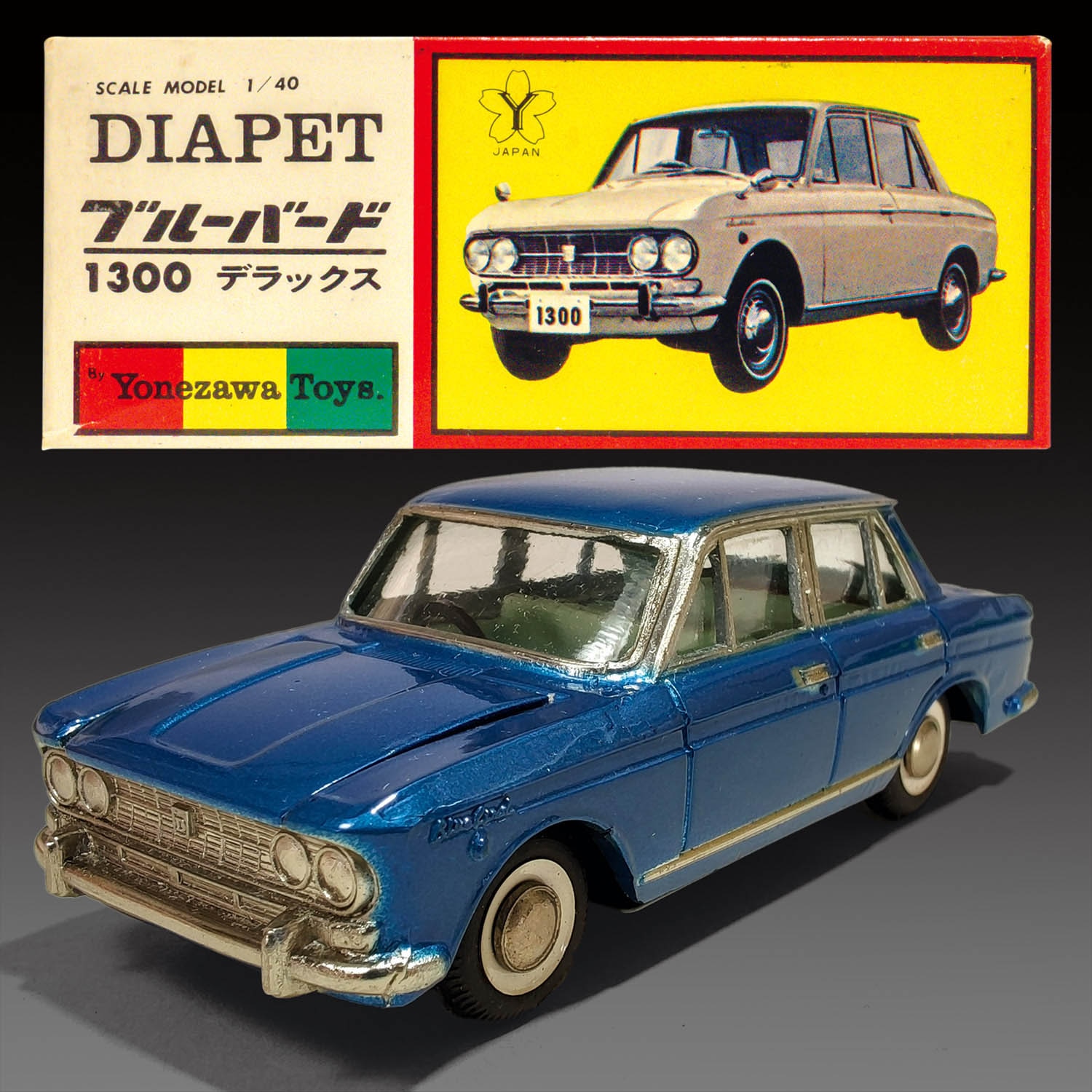 126 Datsun Bluebird 1300 (1St) Blue Metallic