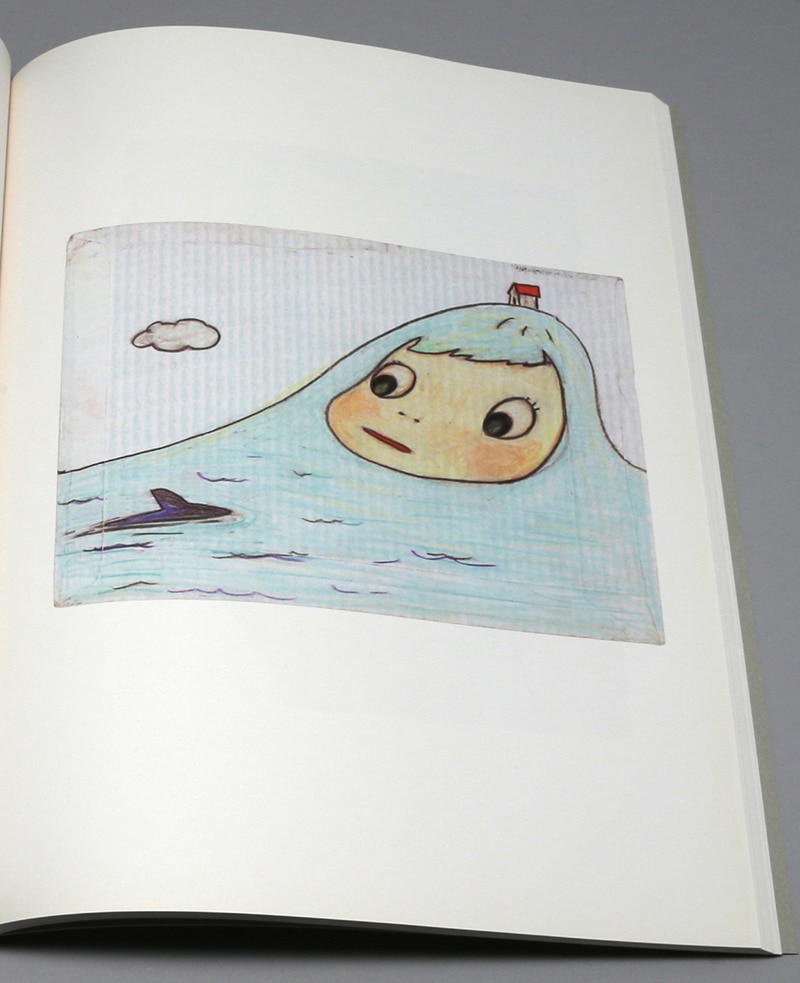 YOSHITOMO NARA DRAWING FILE Autographed book