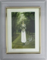 4166] 秋山莉奈 直筆サイン入りカード「仮面ライダーアギト」