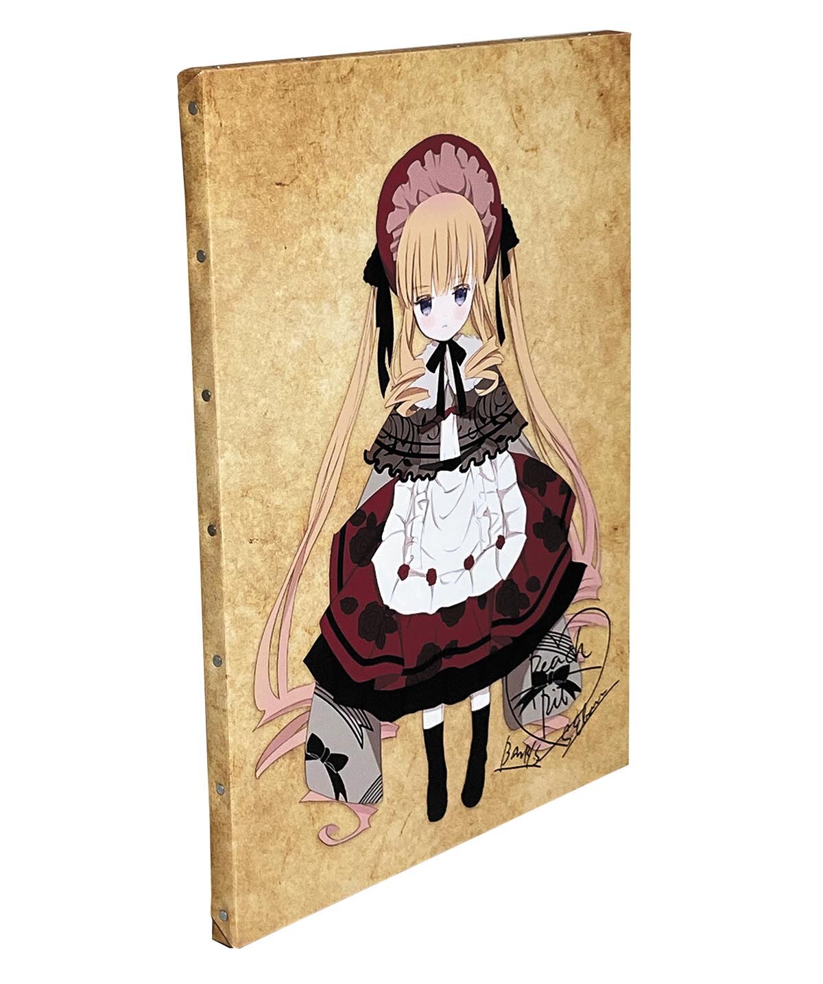 PEACH-PIT 直筆サイン入りカラー複製イラスト「大正浪漫ドールズ真紅」