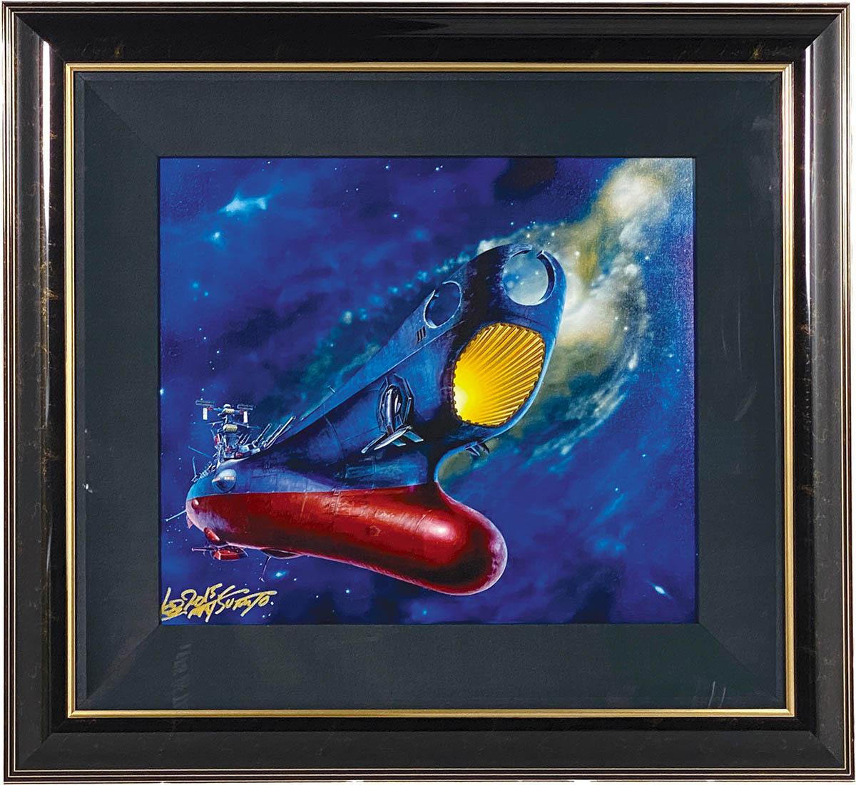 美品＞松本零士〜宇宙の彼方へ（Ⅱ）〜本人直筆サイン入 美品＞松本