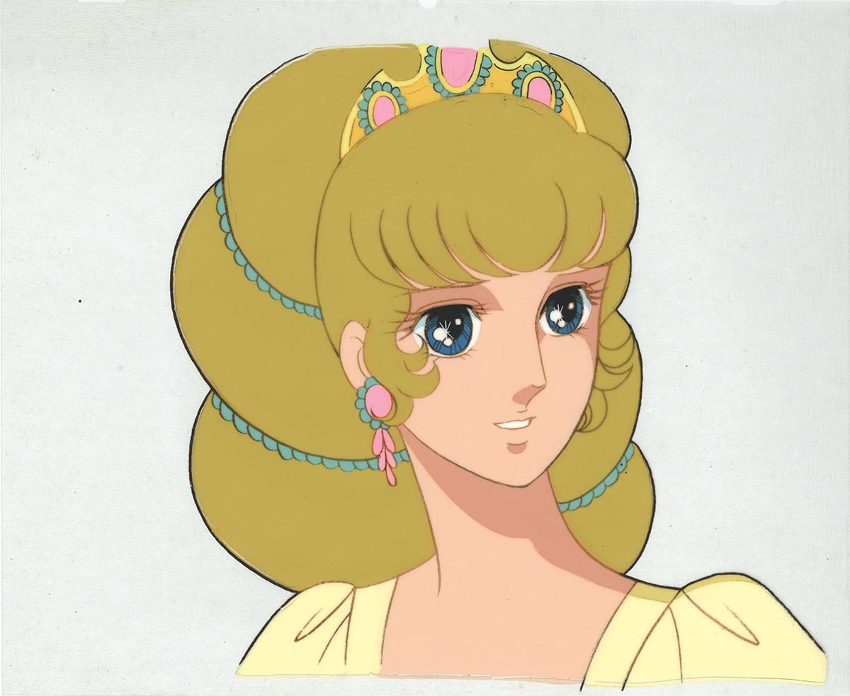 池田理代子「ベルサイユのばら」セル画＋直筆背景 出崎統 池田理代子