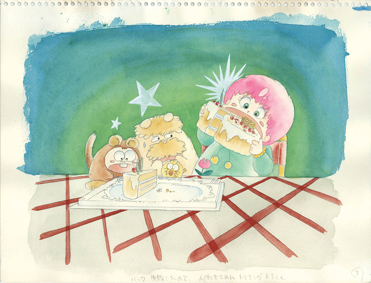 3247] 魔法のプリンセス ミンキーモモ イラスト / 直筆:わたなべひろし