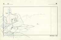 3357] 未来少年コナン レイアウト / 直筆:宮崎駿