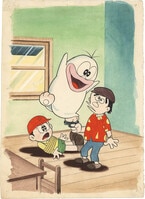 手塚治虫直筆カラーイラスト（線は印刷）「プライム・ローズ」