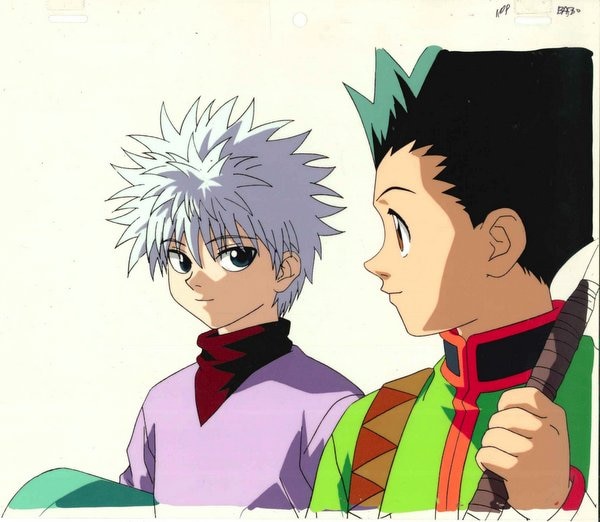 HUNTER×HUNTER OP ゴン/キルア セル画