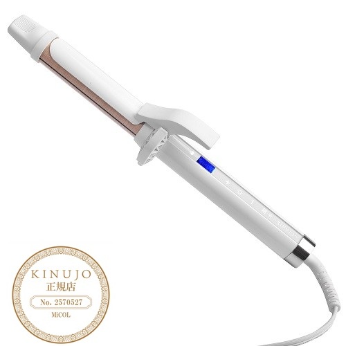 KINUJO W-worldwide model- ストレートヘアアイロン ホワイト (DS200