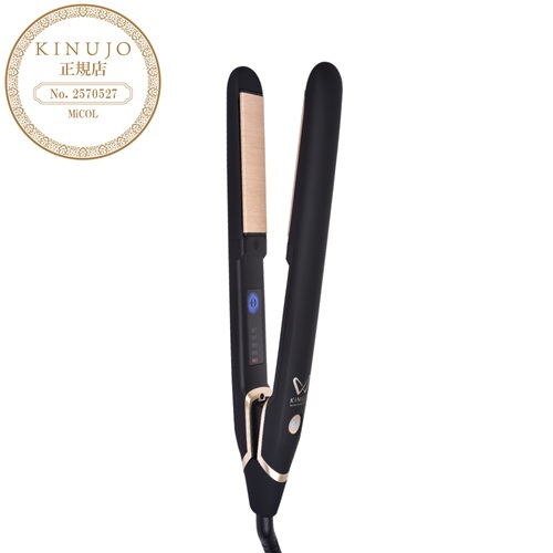 KINUJO W-worldwide model- ストレートヘアアイロン ブラック (DS200