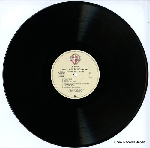 ライ・クーダー パリ、テキサス P-13083 | レコード買取