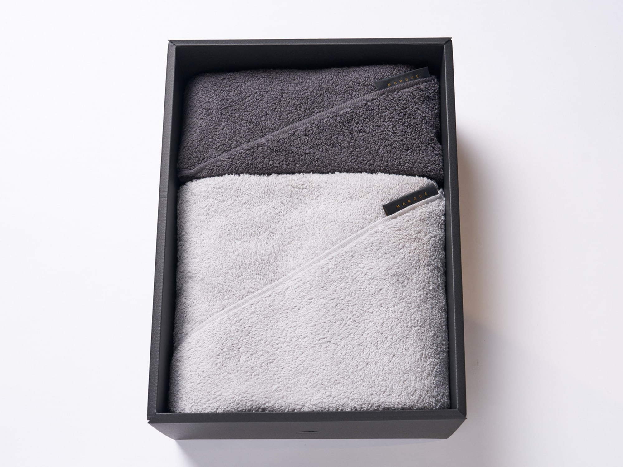 MARQUE グラン+ドゥミ(バスタオル+ミニバスタオル)セットBOX – 育てる