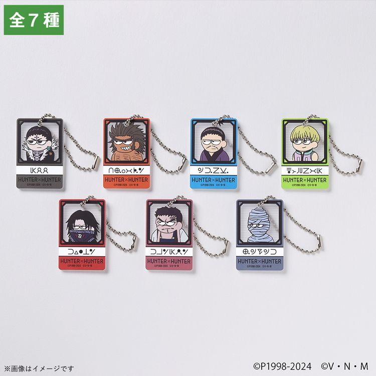 HUNTER×HUNTER』 ジロリ トレーディング ラバー塗装風アクリル