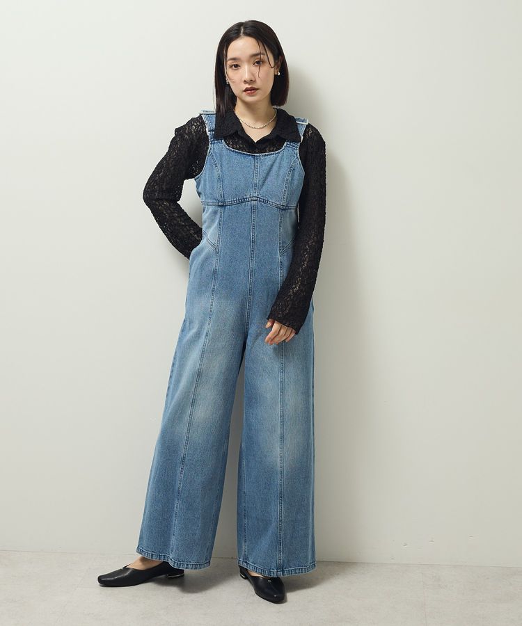 SUGAR SPOON デニムコルセットオールインワン/Green Parks（グリーン