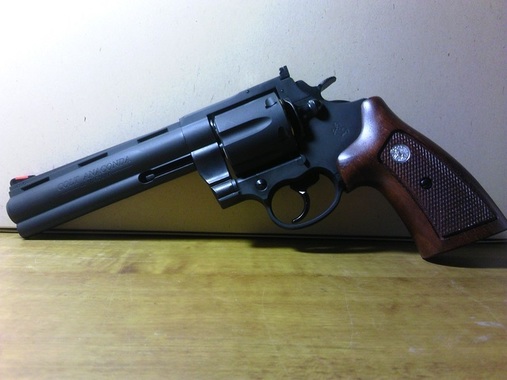 マルシン コルト・アナコンダ6インチ ブラックHW 6mmBBVer. - ノック