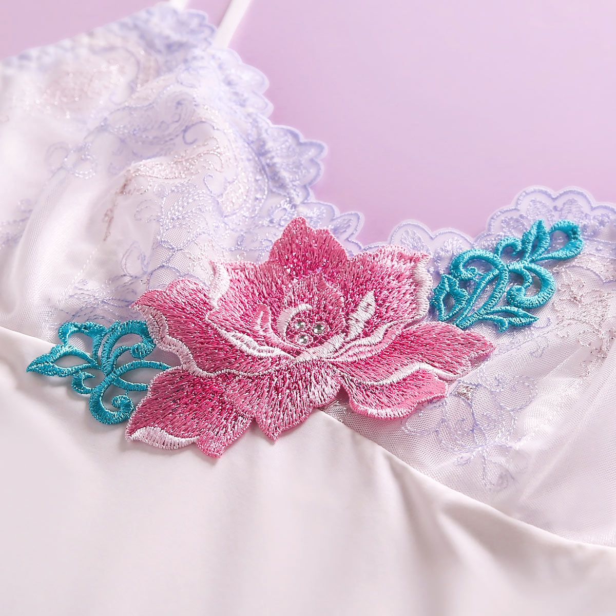 ヒミコ 016シリーズ スリップ ロングキャミソール M L ランジェリー