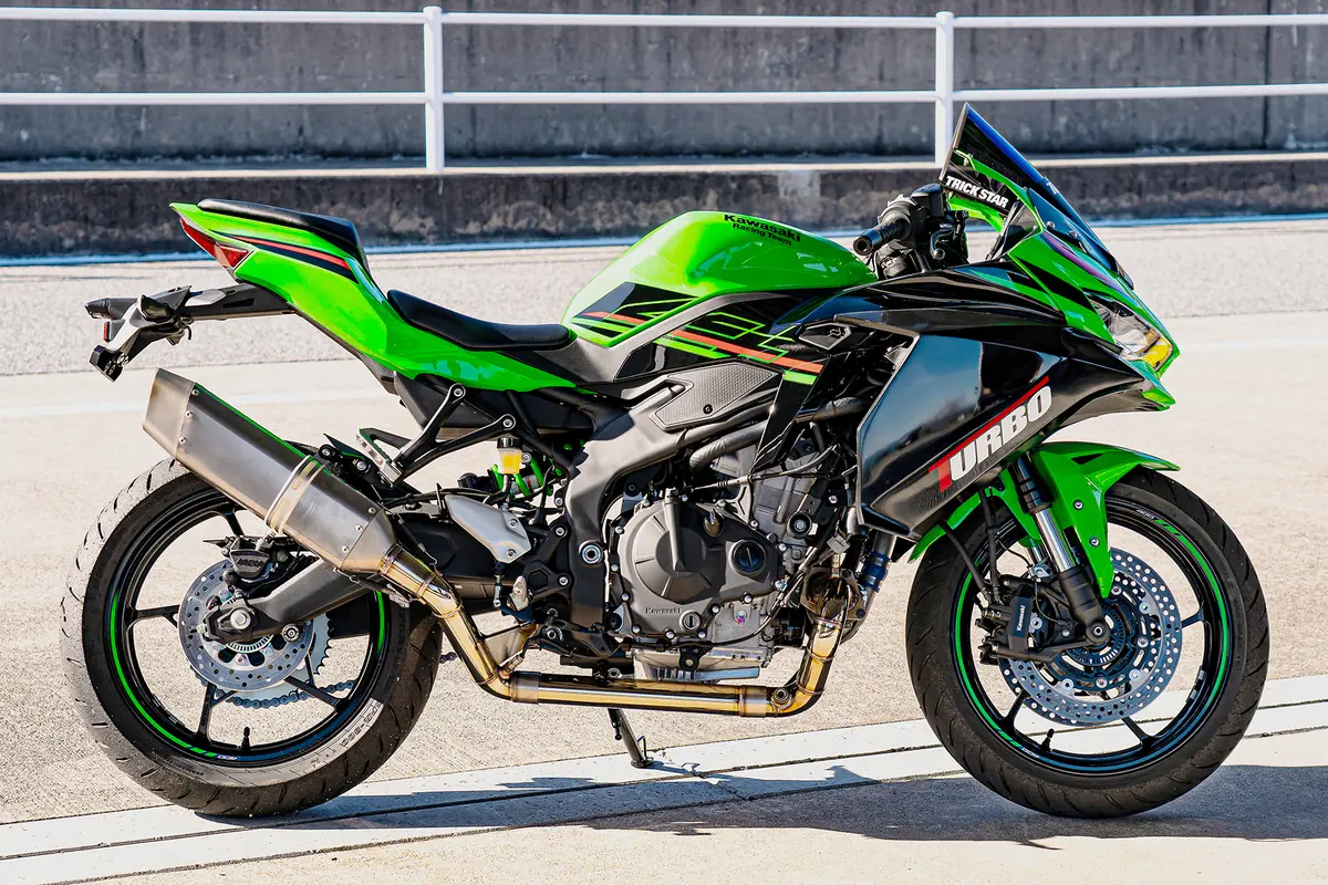 400ccで目指せ300km/h！ トリックスターZX-4Rターボが名古屋MCショーで