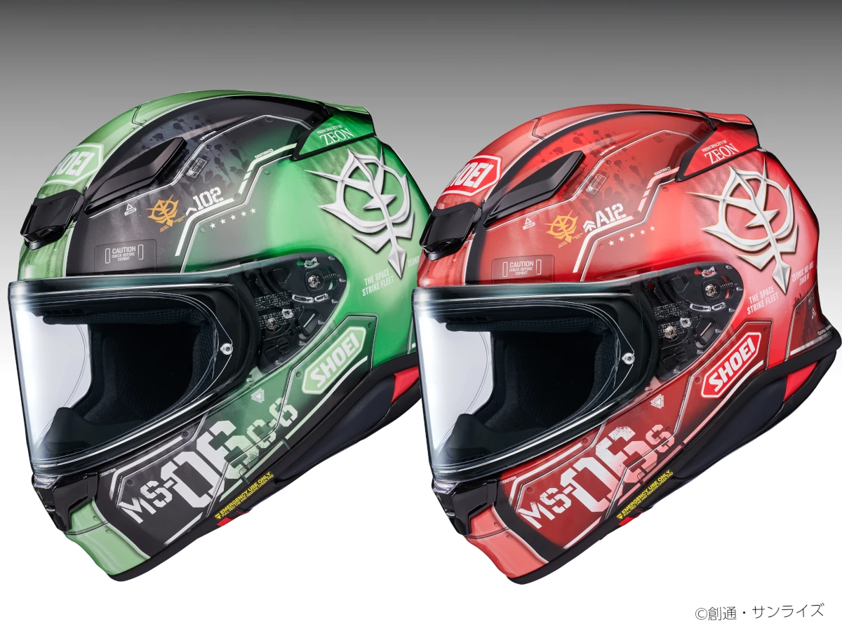 新製品】SHOEI×機動戦士ガンダム THE ORIGINがコラボ！ Z-8「MS-06C-6