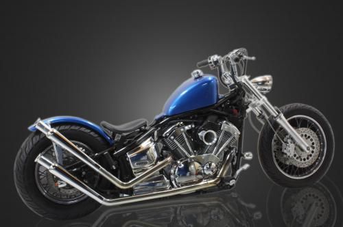 Webike | Garage T&F ガレージ T&F アップトランペットマフラー