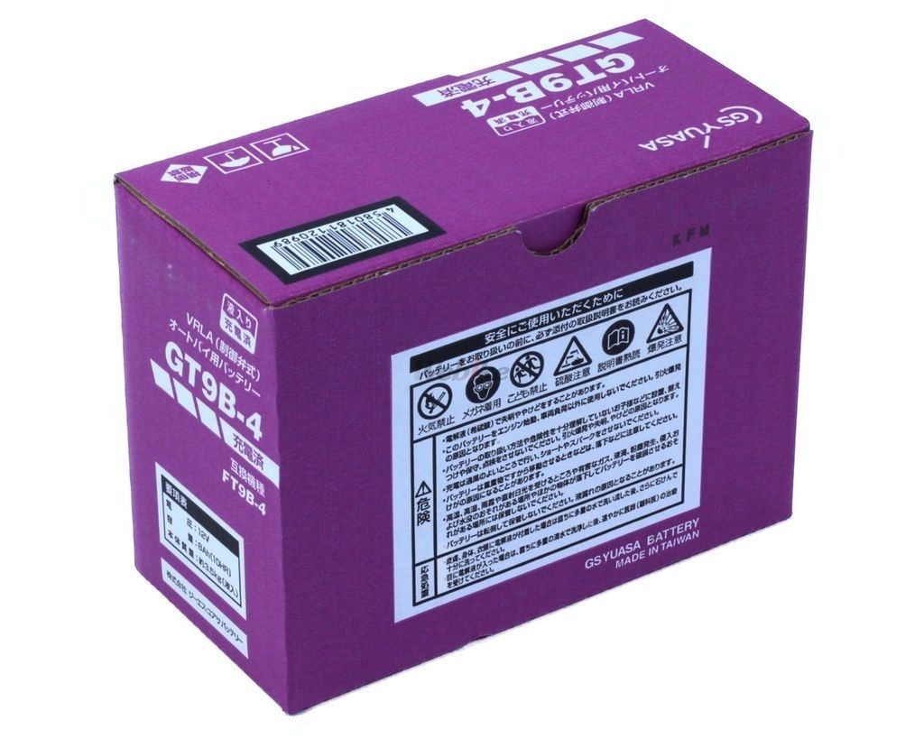 Webike | GS YUASA GSユアサ ジーエスユアサ GT9B-4 オートバイ用 制御