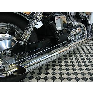 極太スラッシュカット2IN1マフラー90Φ - KENTEC(ケンテック) | バイク