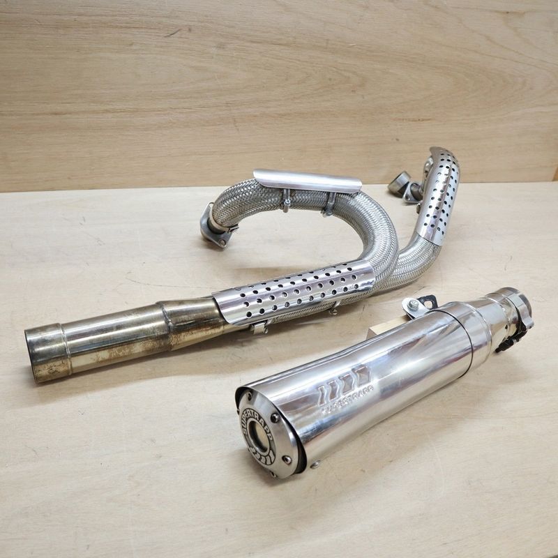 スティード400 マフラー 2in1 スーパートラップ(マフラー本体（社外