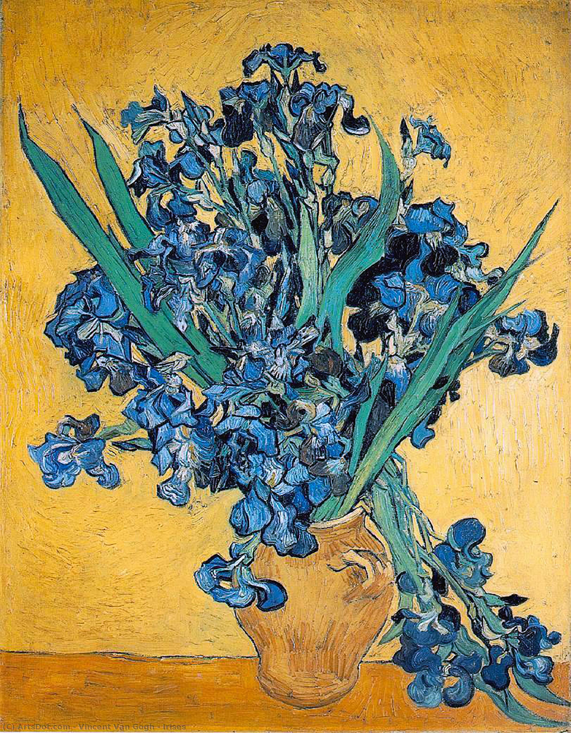 アイリス - Vincent Van Gogh | WikiOO.org - 百科事典