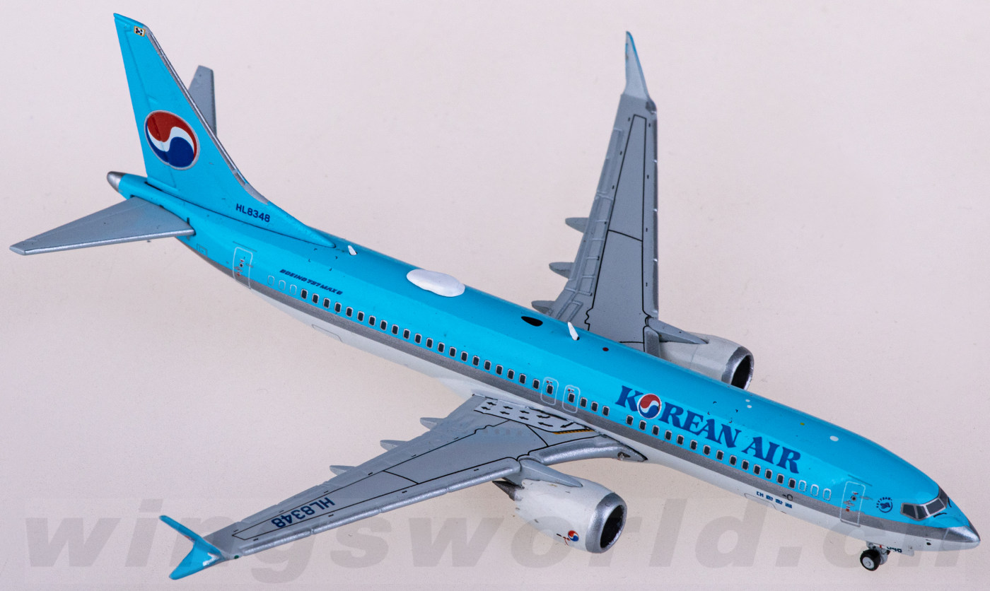EW438M002 Korean Air 大韩航空Boeing 737 MAX 8 HL8348 JC Wings 1