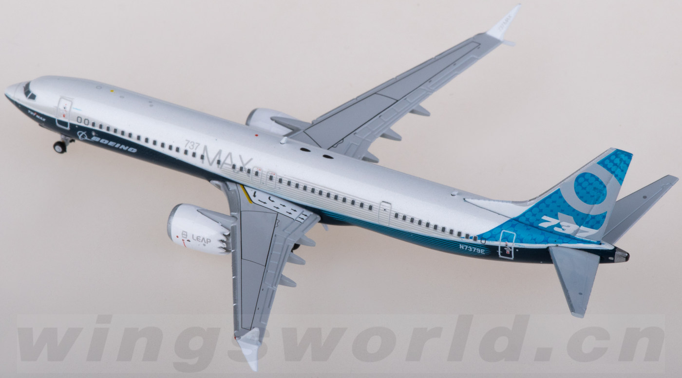 LH4291 Boeing 737 MAX 9 N7379E JC Wings 1:400 -飞机模型世界