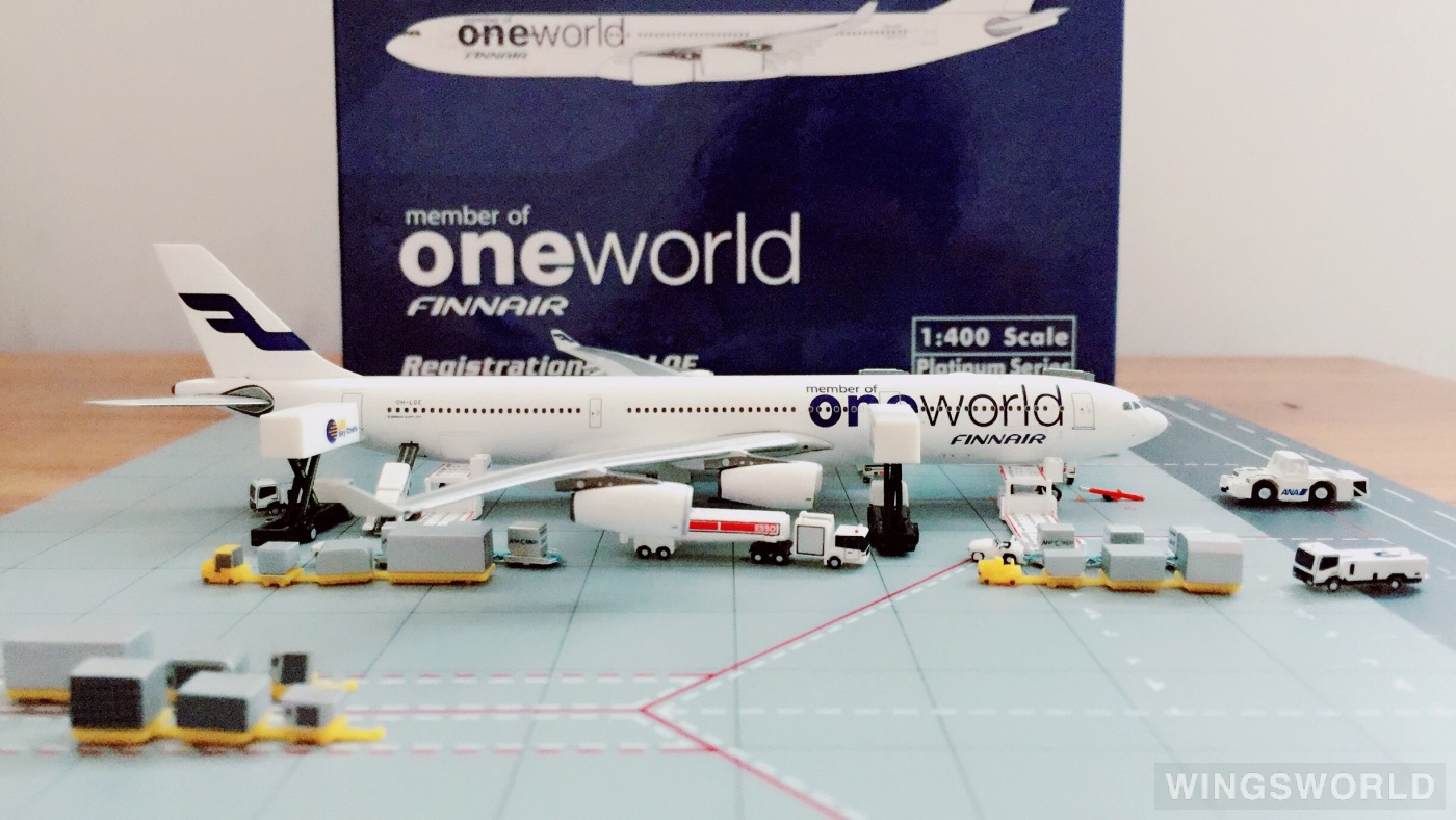 美品】FINNAIR A340-300 ワンワールド Phoenix 美品】FINNAIR A340-300