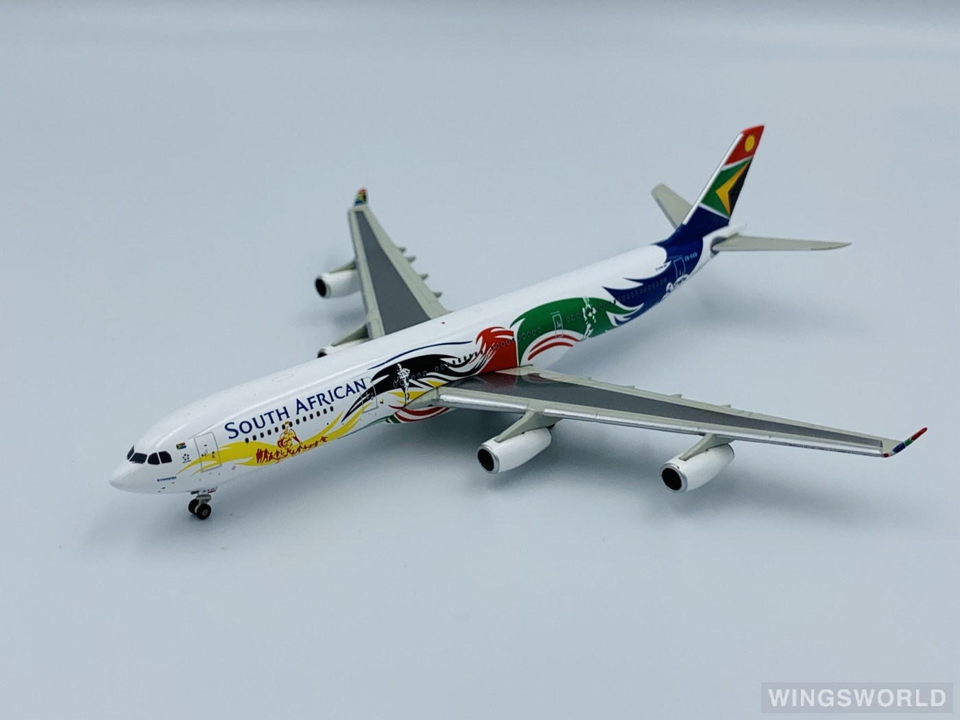 JC Wings 1:400 Airbus A340-300 South African Airways 南非航空