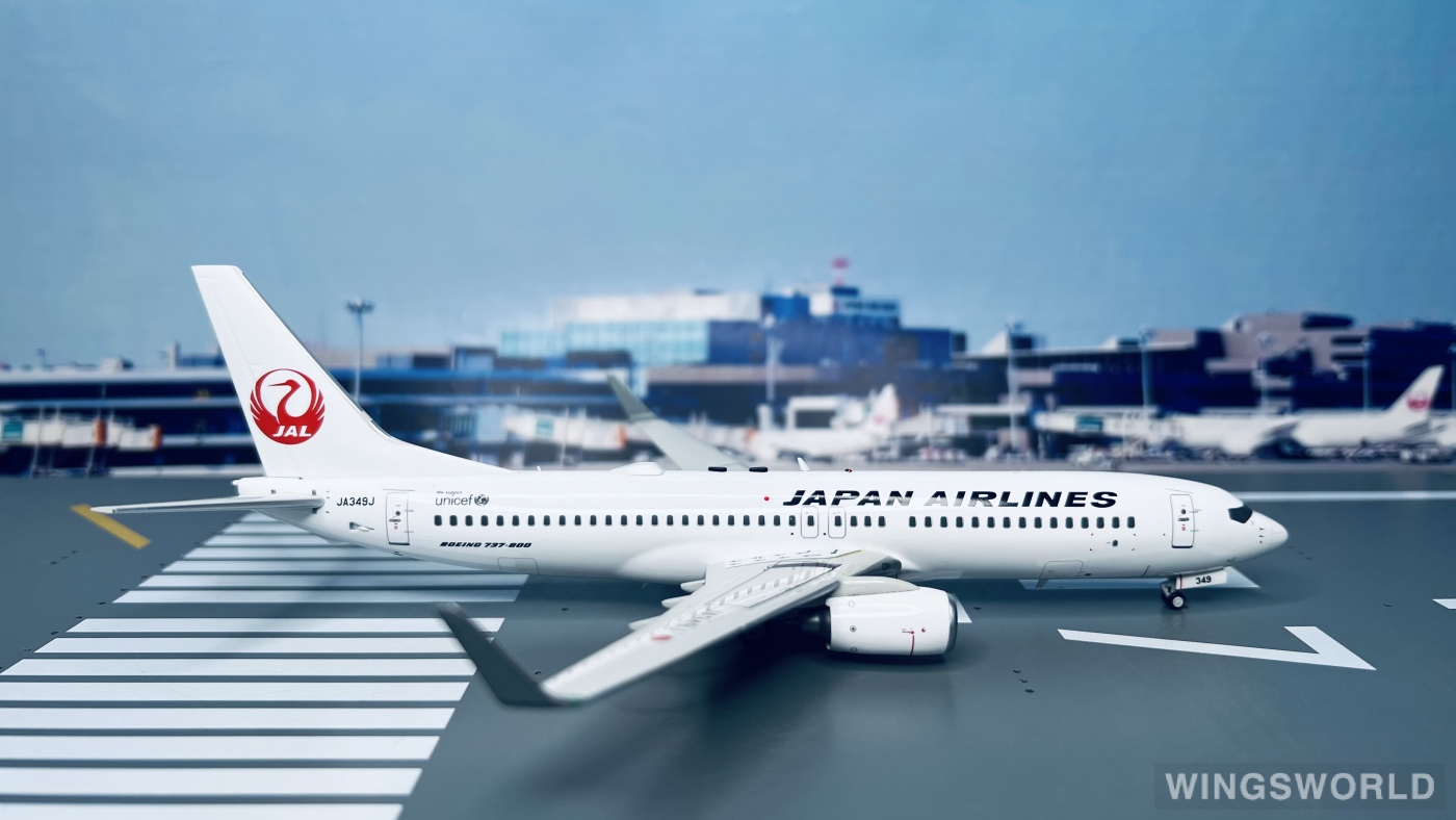 JFOX 1:200 Boeing 737-800 Japan Airlines 日本航空JF-737-8-029