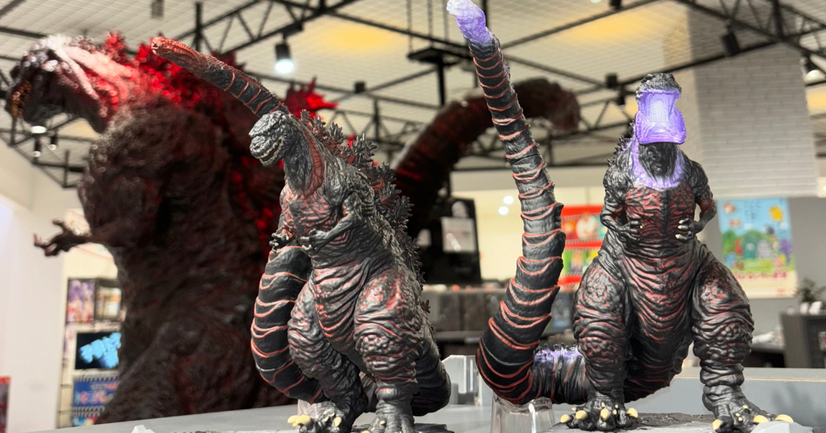 ゴジラ『DESKTOP MONSTER collective Vol.1』小物収納機能を備えた6種