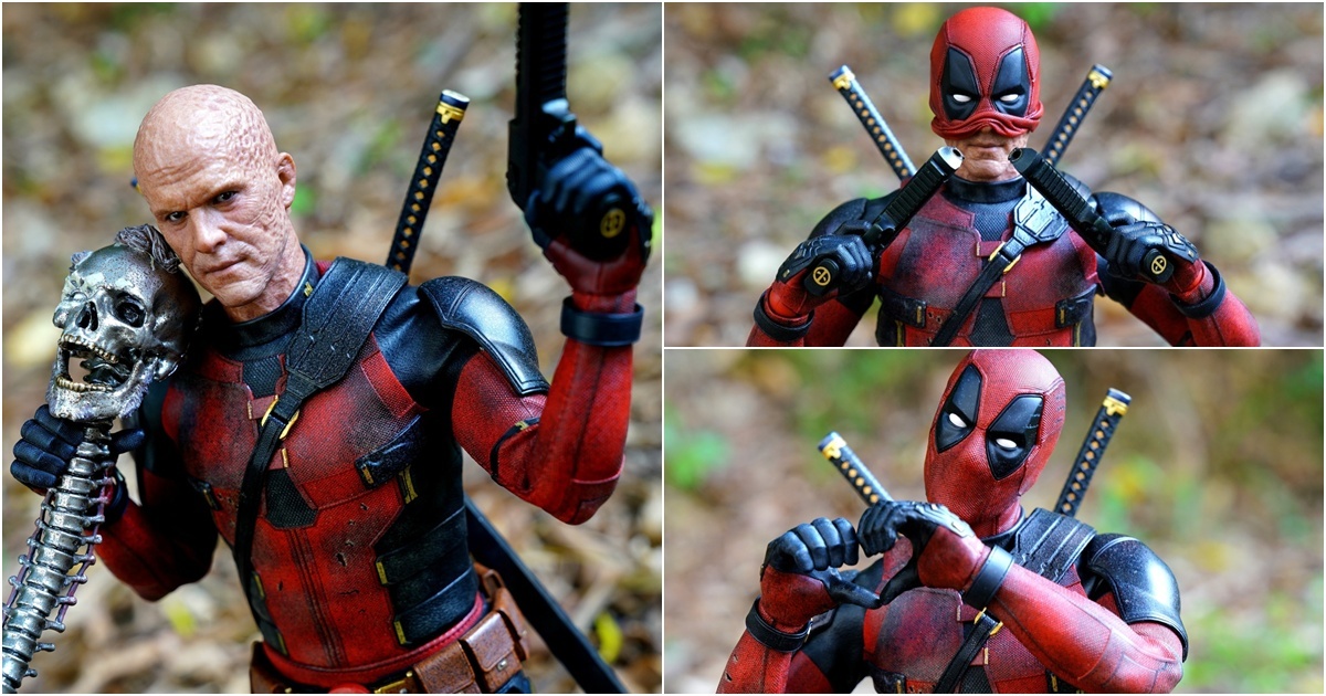 Hot Toys 1/6 デッドプール (バトル版) 骨だけになっても戦い続ける……