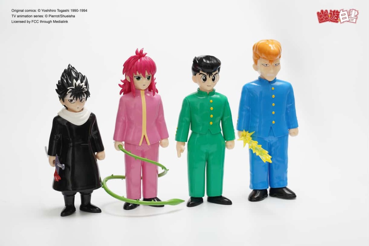 Chicaca ✕ 幽☆遊☆白書 大人気第二弾『飛影／蔵馬』ソフビ人形