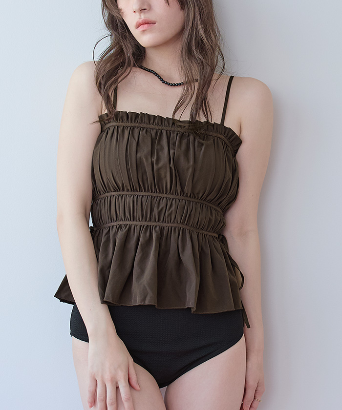 ティアードラインペプラムビキニ/水着【SEADRESS シードレス】 | titivate