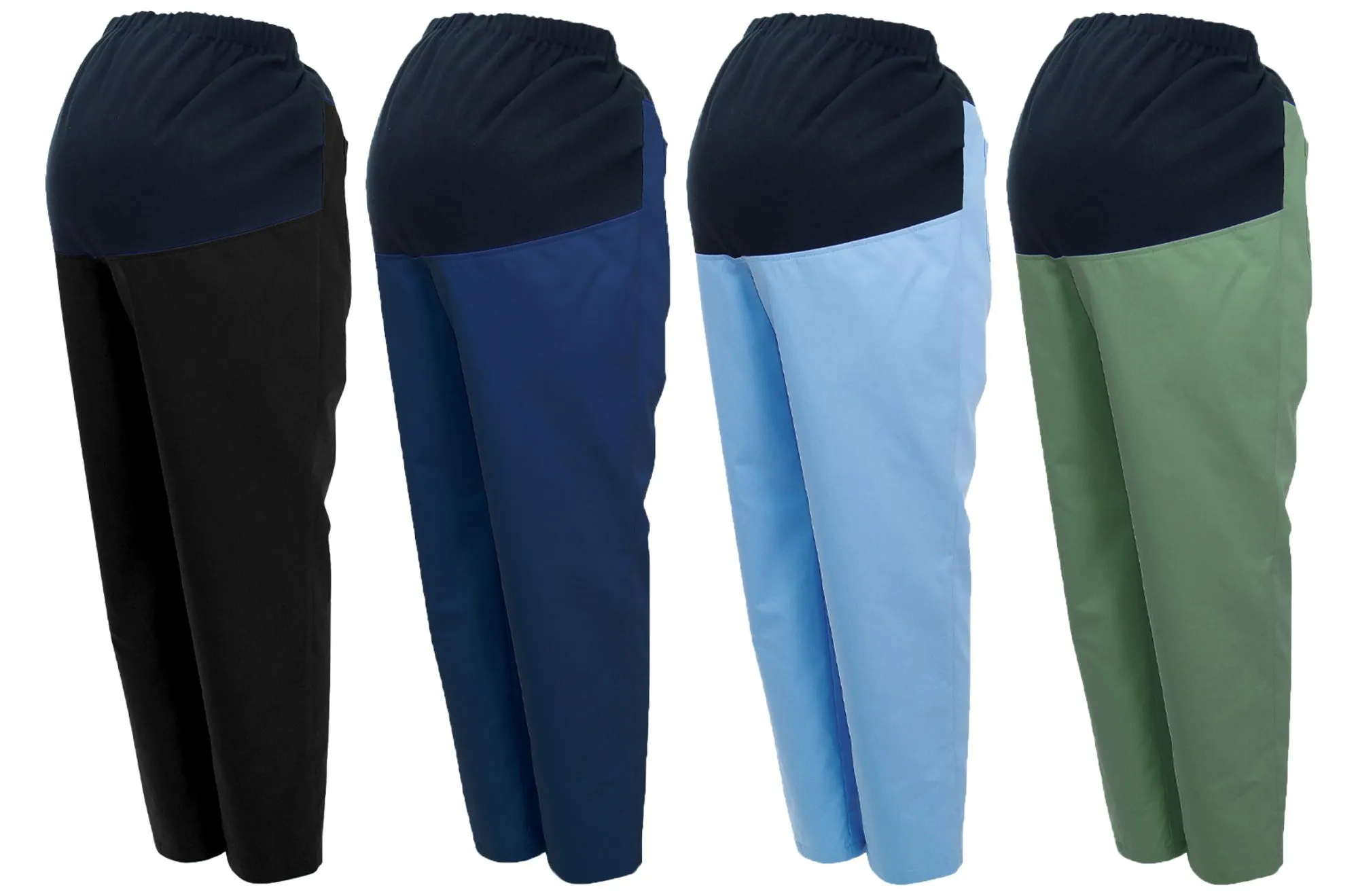 マタニティスラックス(腹部ニット) リミット MT-7020 作業着