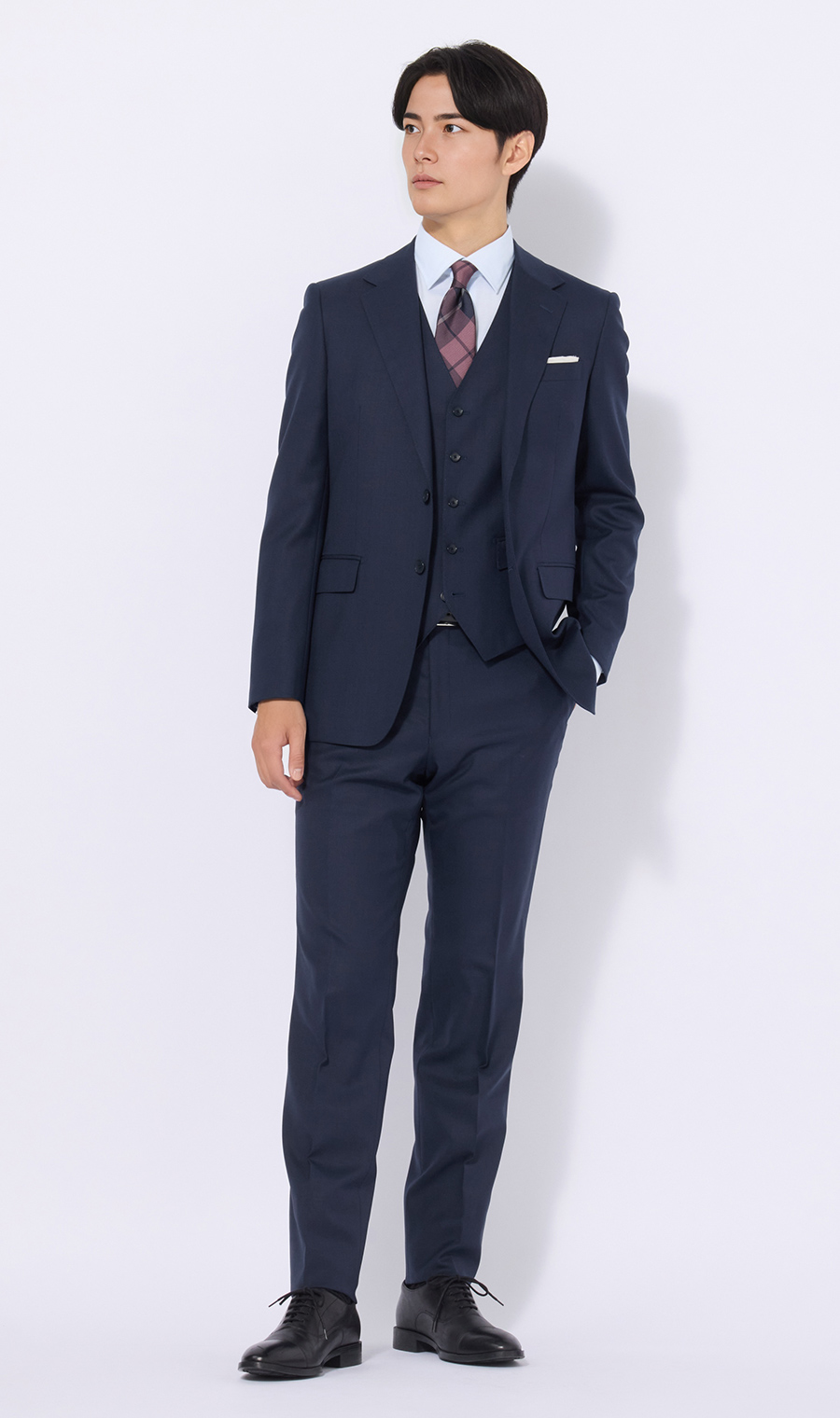 スタイリッシュスーツ【スリーピース】【Plastics Smart】 (YPFM41008