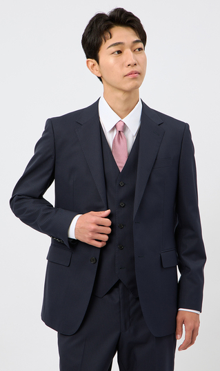 スタイリッシュスーツ【スリーピース】【Plastics Smart】 (YPFM53005