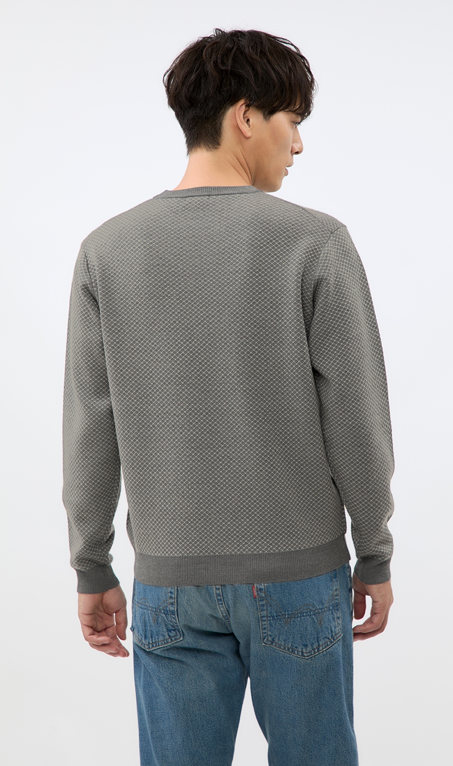 クルーネックニットプルオーバー (ACKN4106-38) | ACTIBIZ | 紳士服