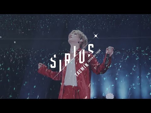 TAEMIN Japan 1st TOUR ～SIRIUS～ [初回限定盤][Blu-ray][+PHOTO