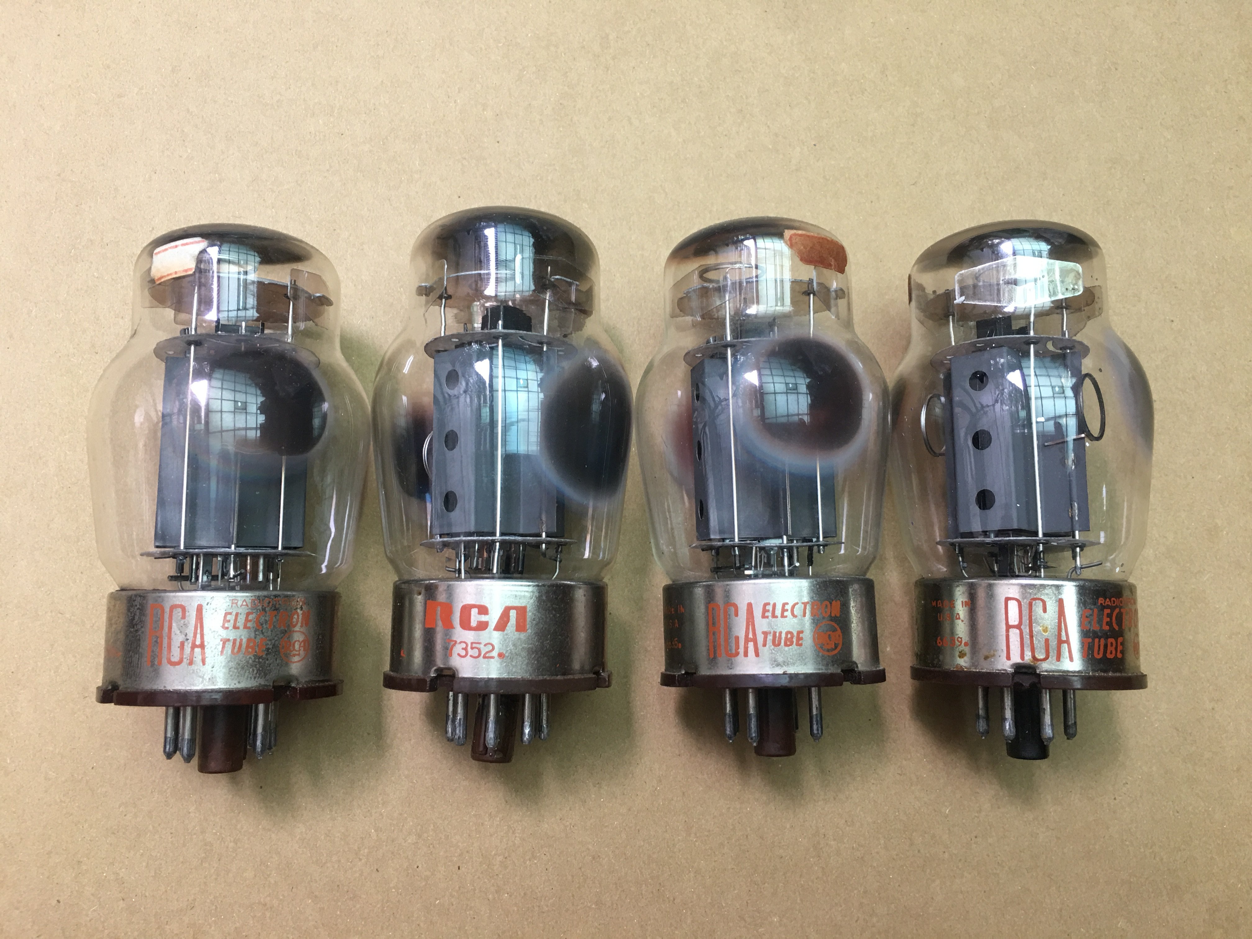 RCA 6550 測試配套真空管（ KT88通用Tung-sol 同廠製） | Yahoo拍賣