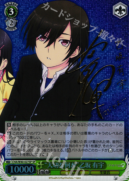 ヴァイスシュヴァルツ 大切な何か 乙坂歩未 sp 大切な何か 乙坂歩未SP