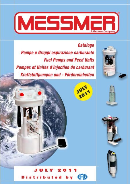 Fuel Pumps Catalog 2011Ð³.