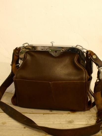 Vintage Leather Conductor Bag（革製車掌バッグ） - Baum's Antik Markt