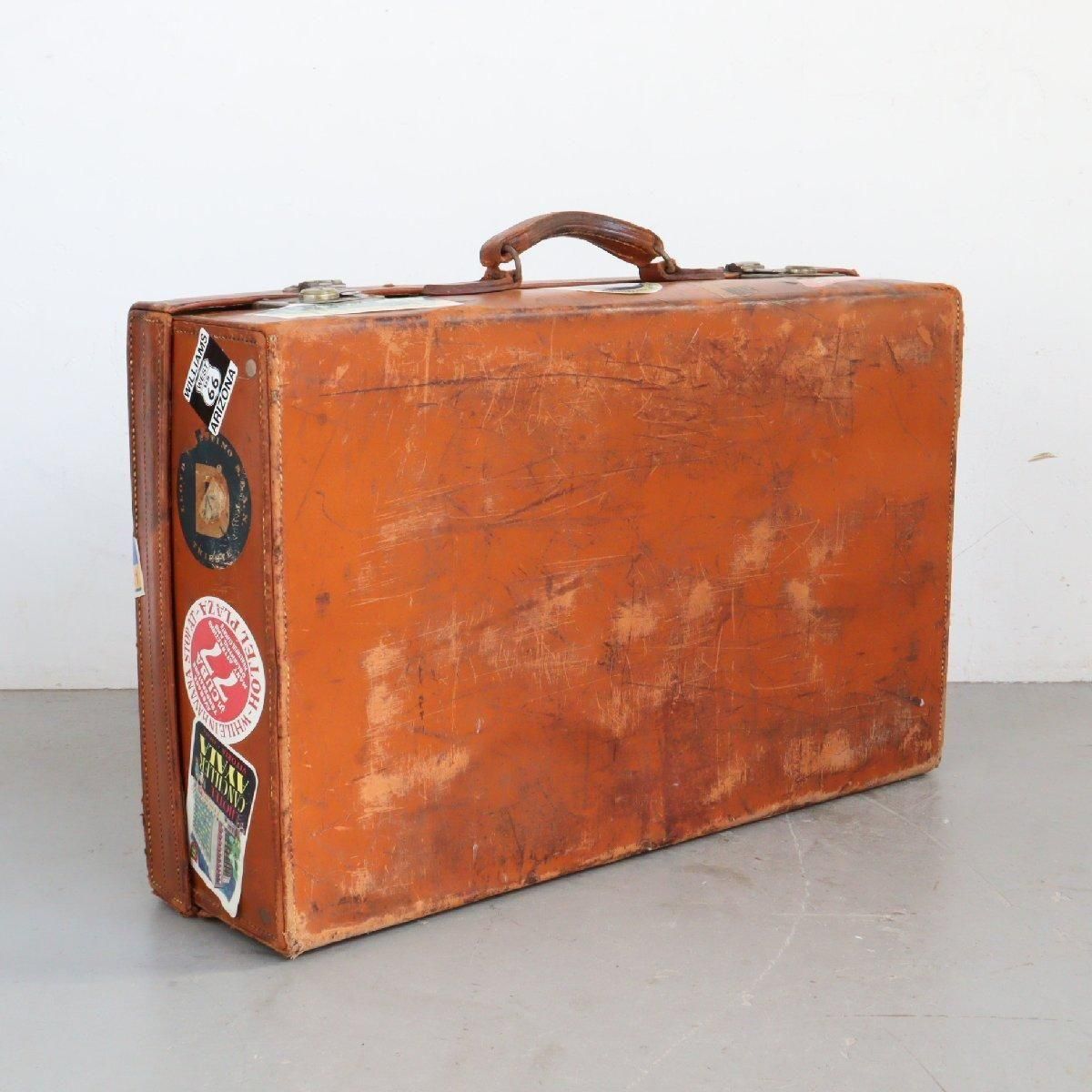 トランクケース ヴィンテージ レザー -通販-ローズボールアンティークス