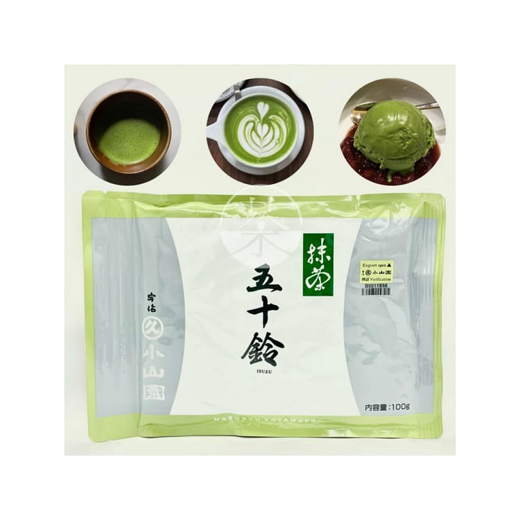抹茶 丸久小山園 五十鈴 100g 5袋 楽天市場】【丸久小山園 / 抹茶