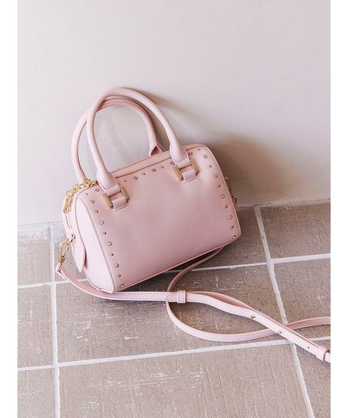 リュタン】ビジュースタッズボストンバッグ(506915895)｜阪急百貨店