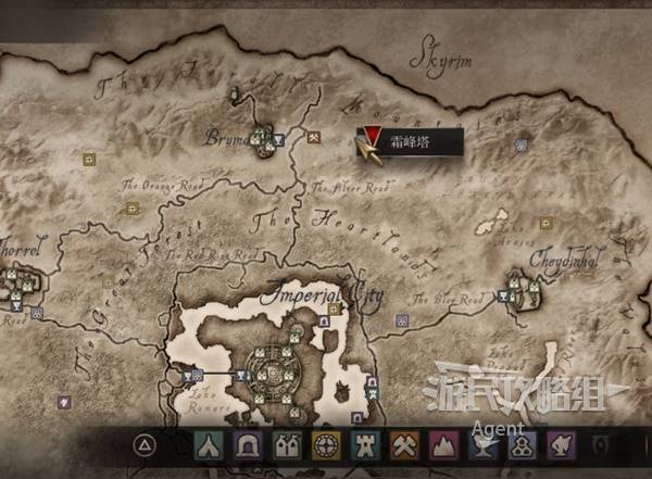 上古卷轴4重制版》全任务图文攻略支线及公会任务攻略_支线-霜峰塔