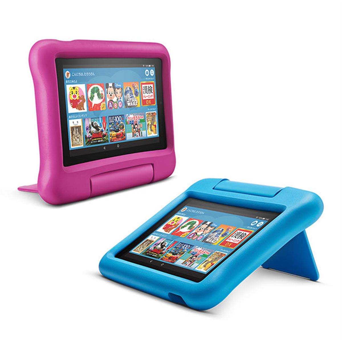 アマゾン、7型を採用した子ども向けタブレット「Fire 7キッズモデル